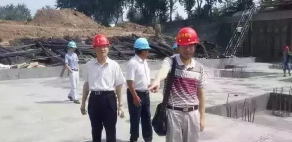 宿迁市公卫中心桩基工程验收