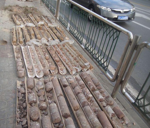 南京地铁五号线开工在即 沿线20多台地质钻机勘探采样